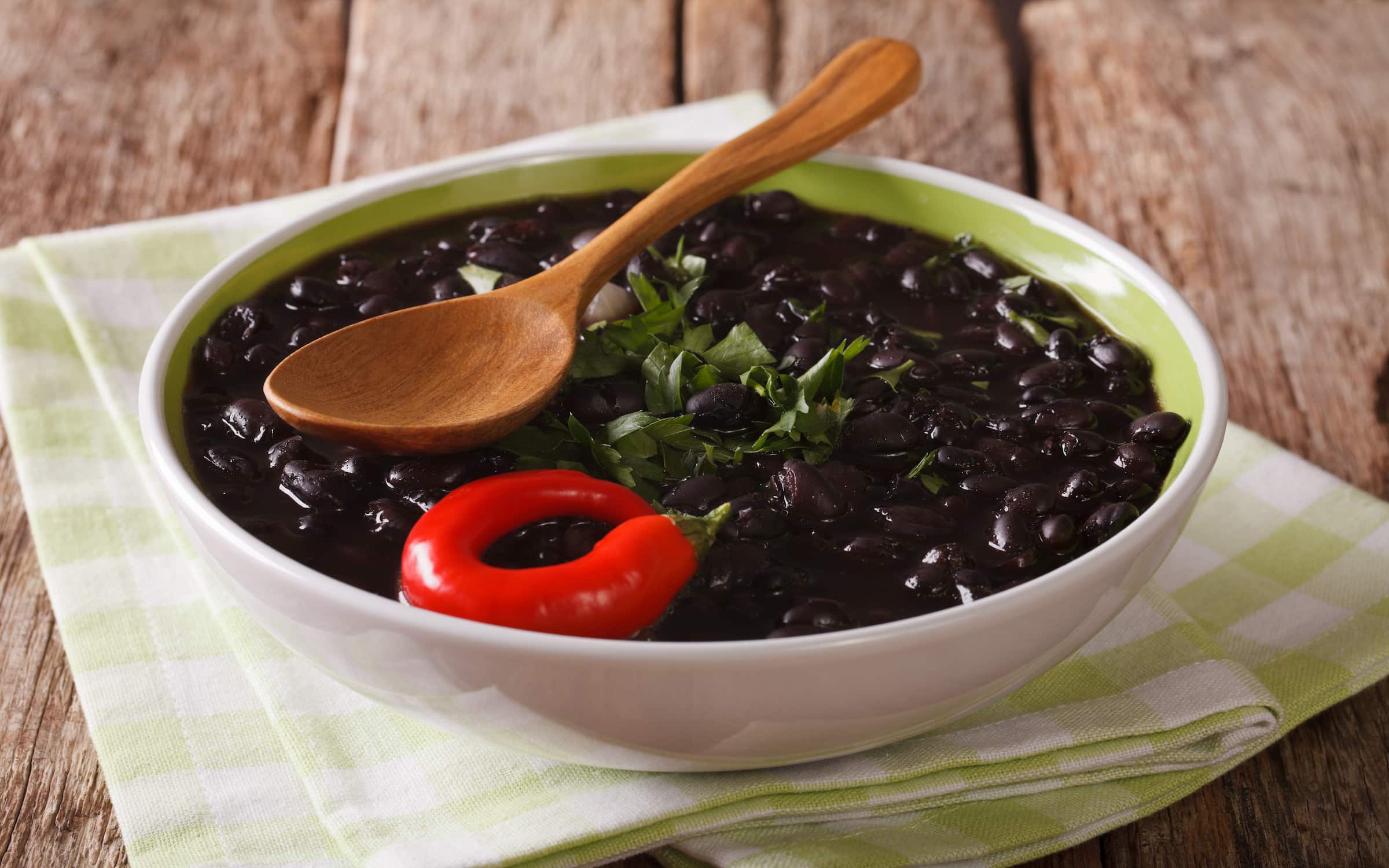 Black Bean Soup
 &ndash; Dr. Livingood
