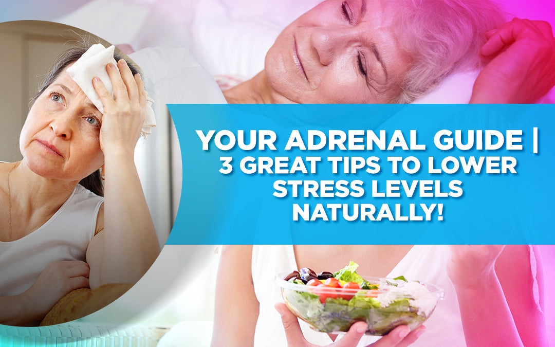 Your Adrenal Guide | 3 Great Tips to Lower Stress Levels Naturally!