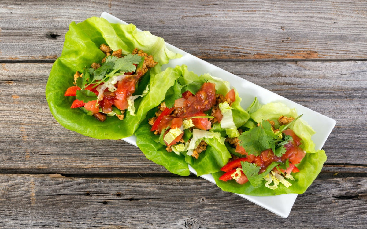 Lettuce-Wrapped Tacos and Taco Salad