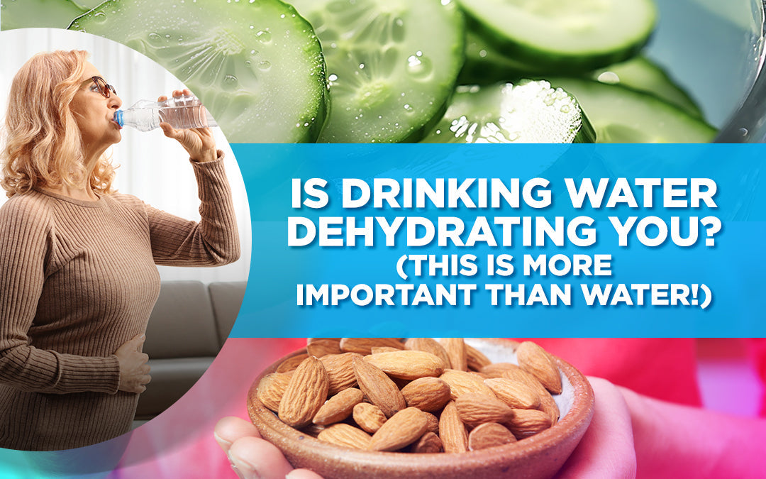 Is Drinking Water DEHYDRATING You? (This Is More Important Than Water!)