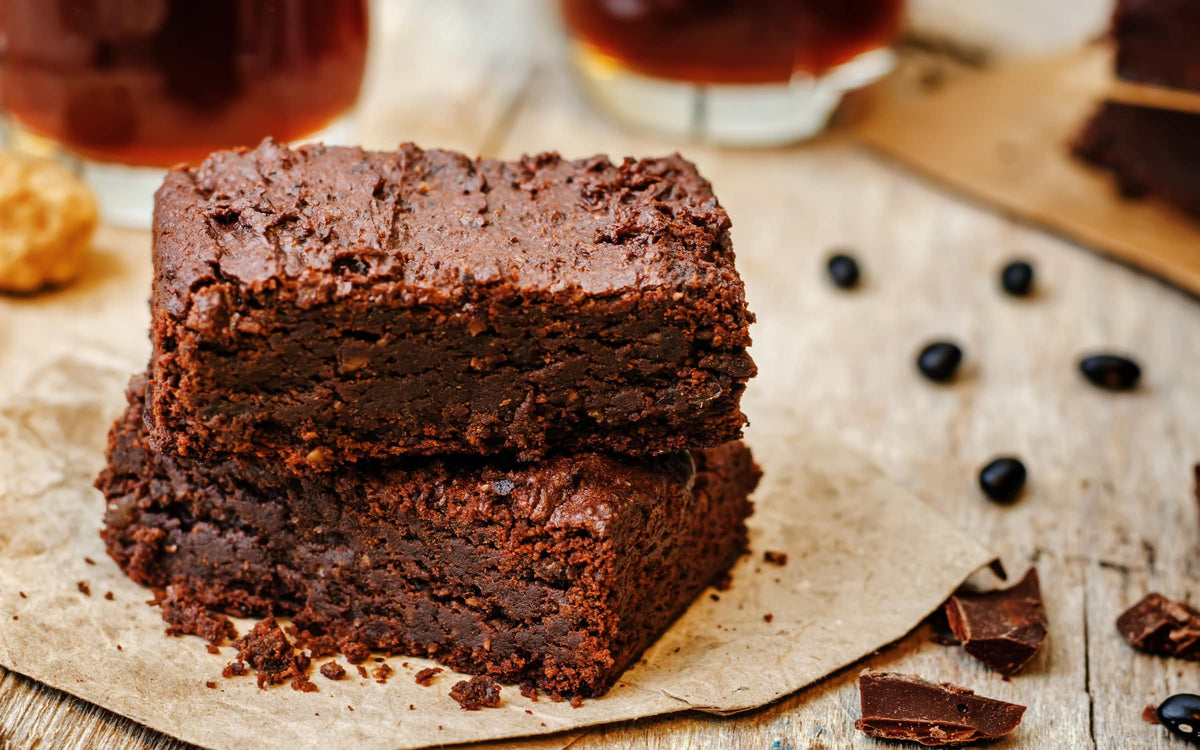 Chewy Black Bean Brownies