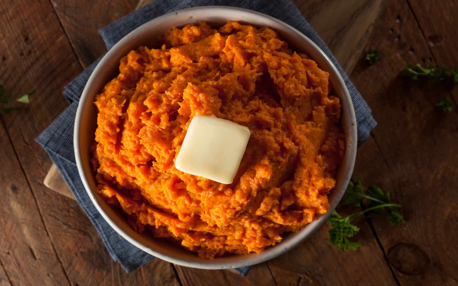 Spicy Whipped Sweet Potatoes