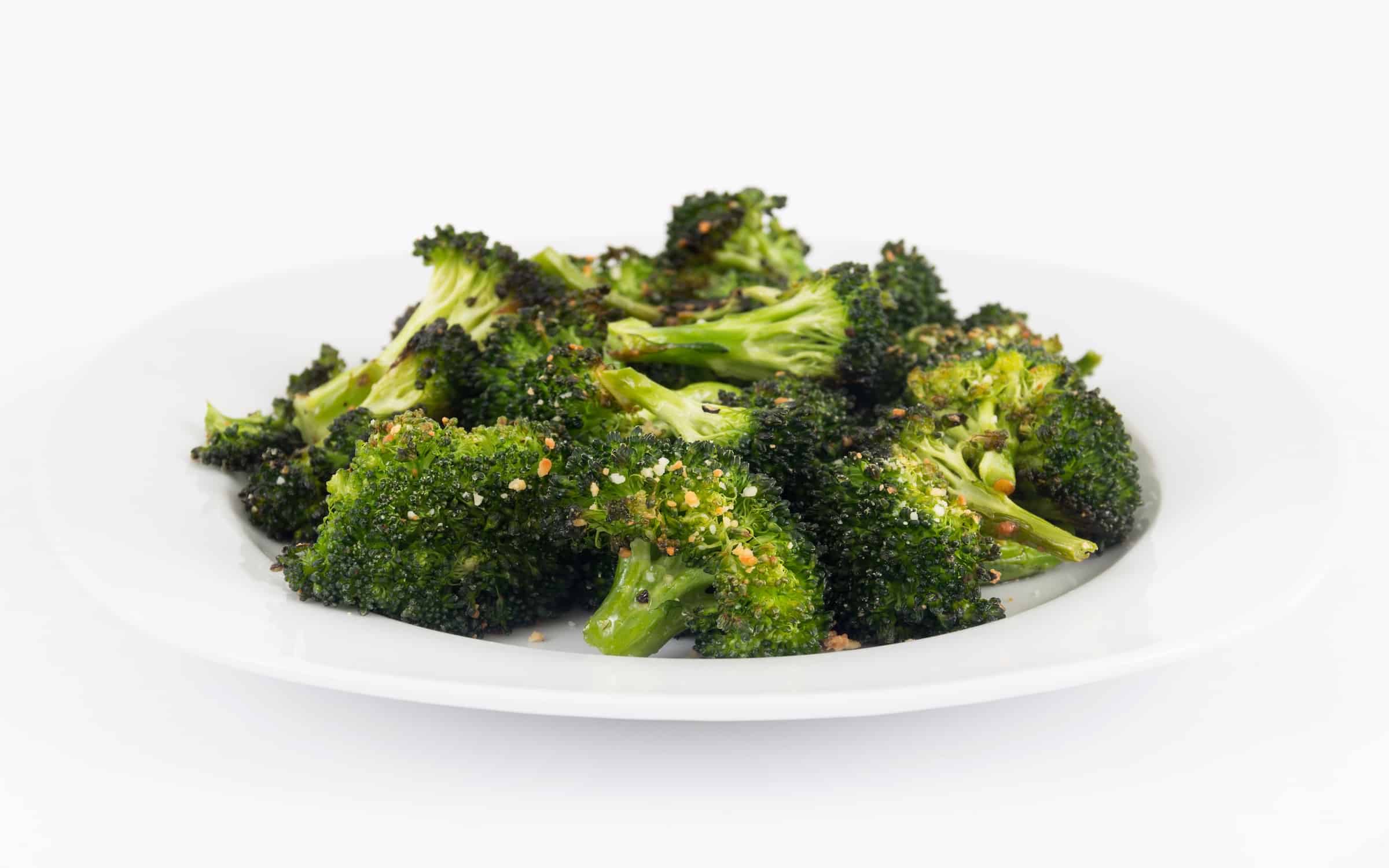 garlic parmesan broccoli side