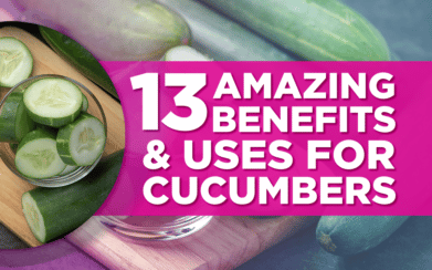 Benefits of cucumbers graphic